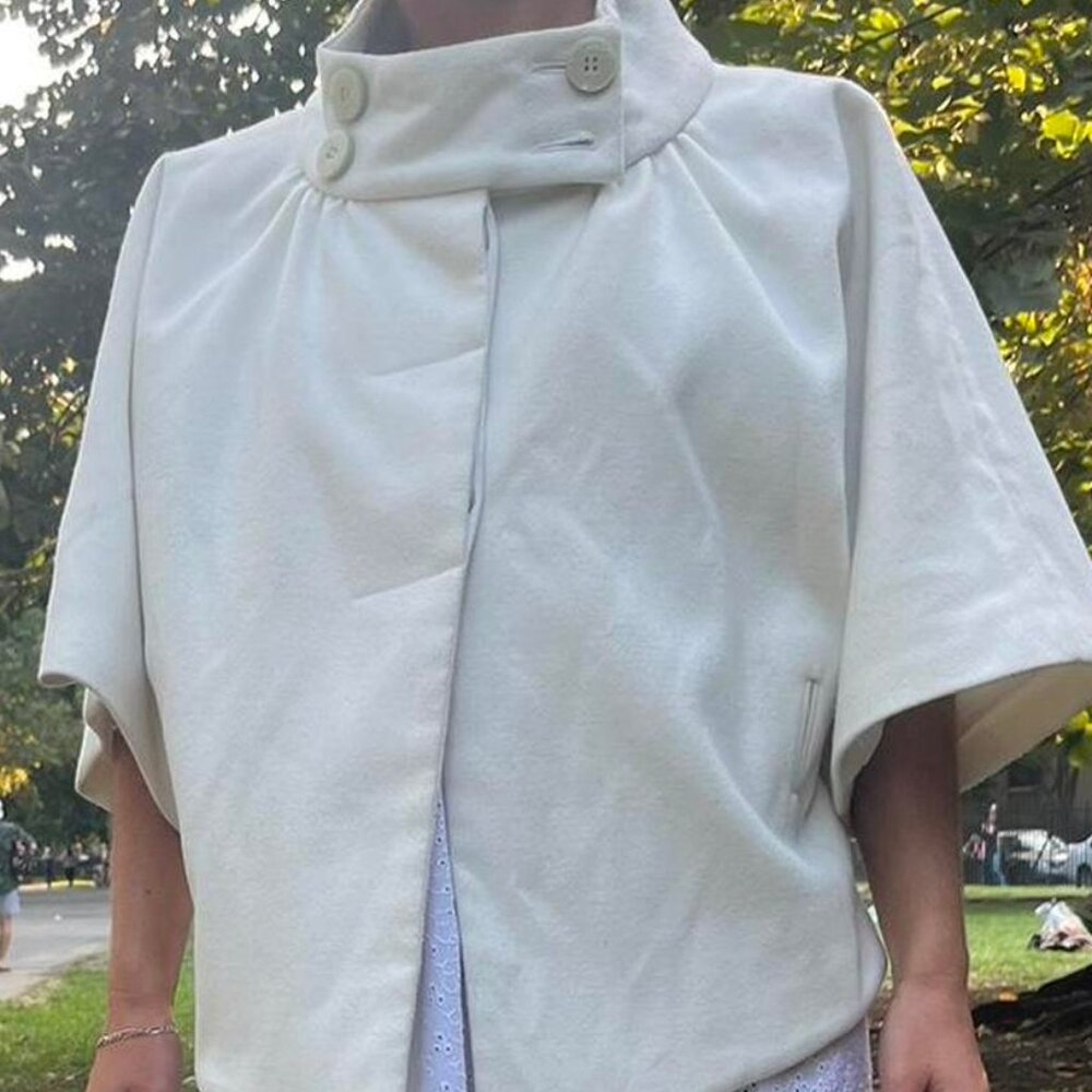 Short Sleeve Collared Jacket